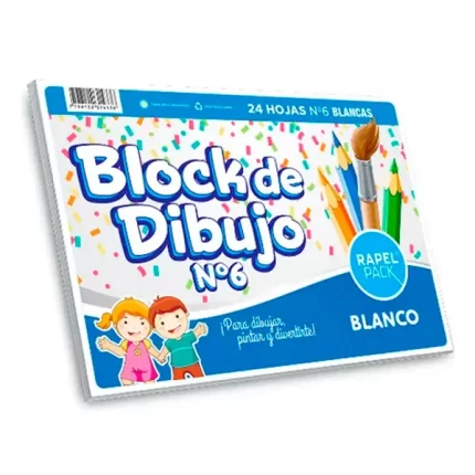 Block Rapel Pack N°5 Blanco x24hjs