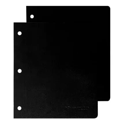 Carpeta 2 Tapas Nro 3 Fibra Negra
