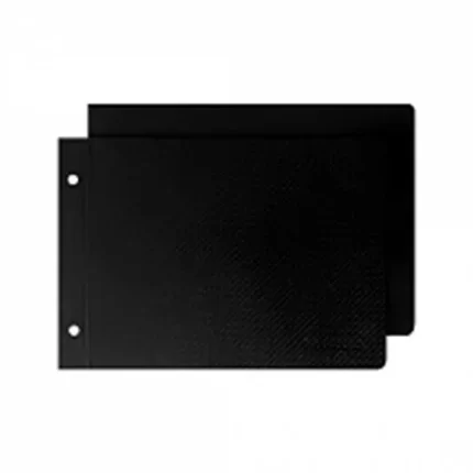 Carpeta 2 Tapas Nro 5 Fibra Negra