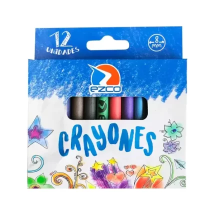 Crayones x12u Ezco