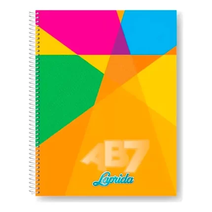 Cuaderno Laprida AB7 21/27 c/espiral x100hjs