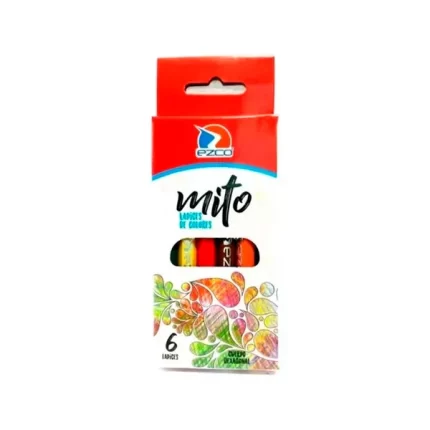 Lapices Colores Mito x6 corto