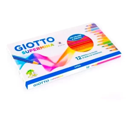 Lapices de Colores Giotto Supermina x12L
