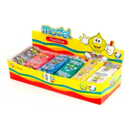Plastilina surtida x 24
