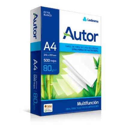 RESMA AUTOR A4 80GRS