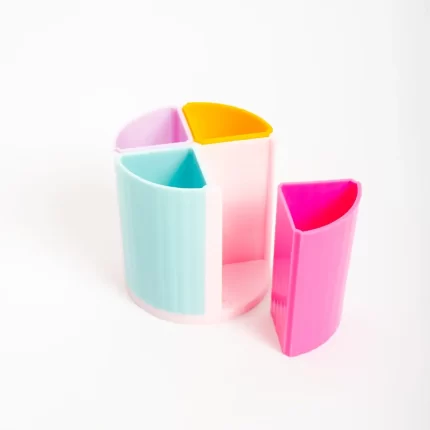 Lapicero x4 compartimentos intercambiables colorblock